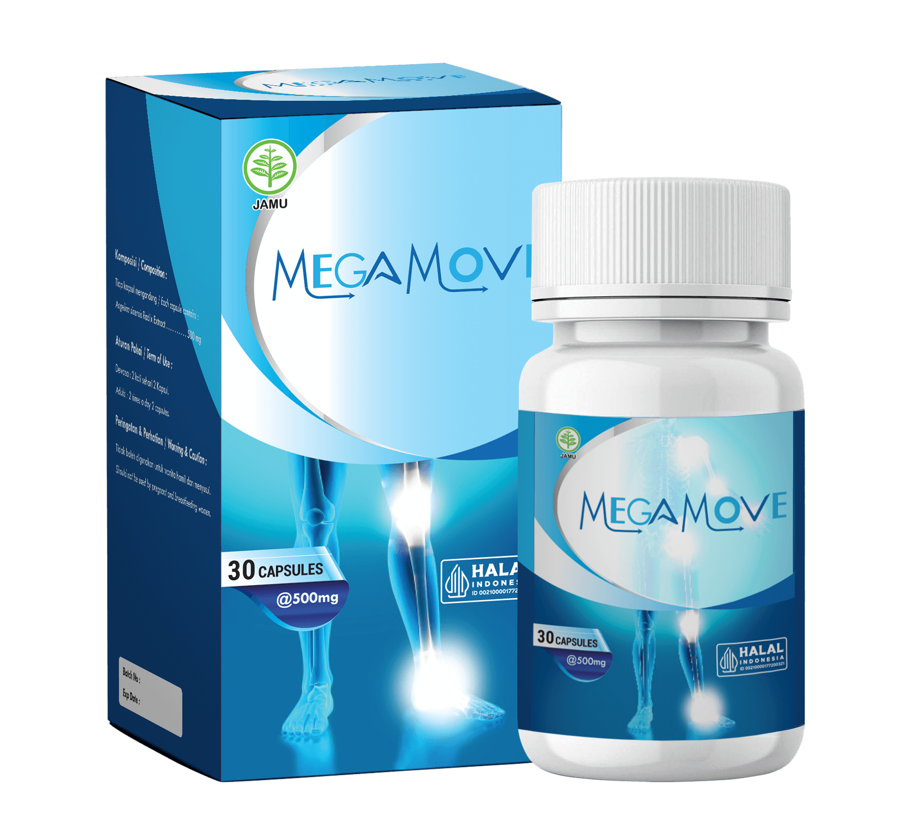 Produk Megamove Asli